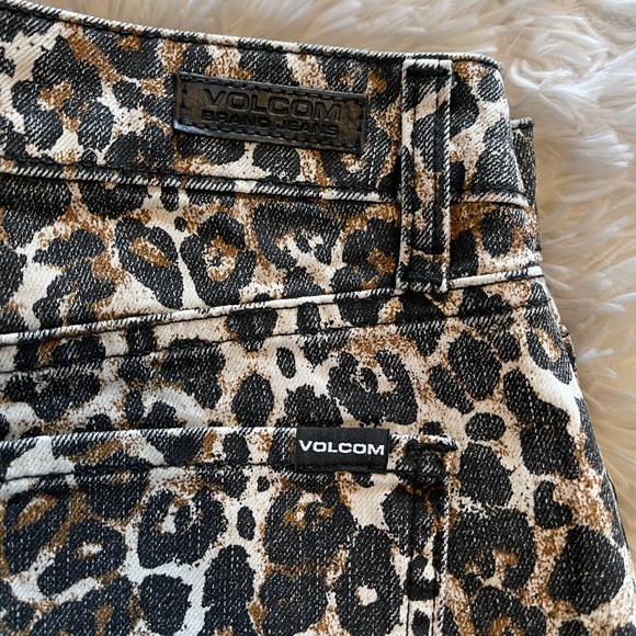 Volcom Super Stoned Skinny Jeans Animal Print - Picture 8 of 11